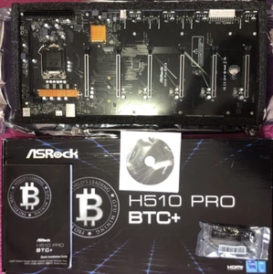 ASRock H510 Pro BTC+ Mining Motherboard - Picture 1 of 6