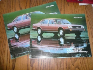 Folleto de ventas de Audi 5000 1979 - vintage - dos por un precio - Imagen 1 de 5