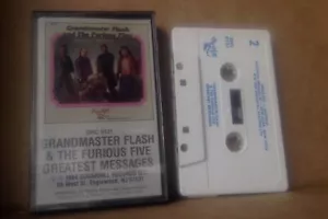 RARE 1984 RAP Cassette Grandmaster Flash and the Furious Five Greatest Messages - Picture 1 of 6