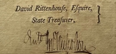 1700"s OLD DOCUMENT payment statement for travel paid in Shillings. Philadelphia - Image 1 of 4