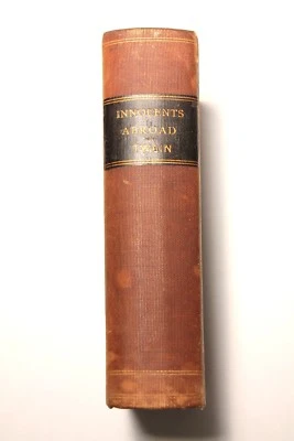ANTIQUE MARK TWAIN "THE INNOCENTS ABROAD" HARD COVER BOOK CIRCA 1869 Foto 1 de 4