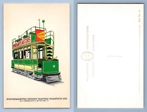 Wolverhampton District Electric Tramways #36 Collectors Reproduction Postcard - Picture 1 of 1