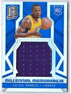 2014-15 Panini Spectra Millennial Memorabilia Julius Randle #MM-JR RC Blue 13/25 - Picture 1 of 2