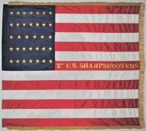 National Colors Flag - New York Depot Pattern - Civil War - Picture 1 of 1