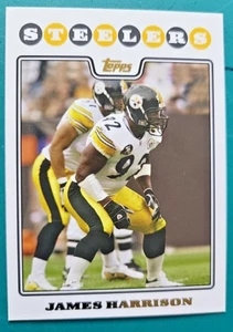 2008 Topps   Gold Foil   #241 James Harrison  Football - Picture 1 of 4