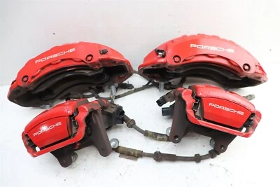 Porsche Macan Turbo 95B 2015 Front 6 Rear  Piston Brake Caliper Set J244 - Image 1 of 4