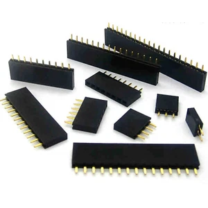 Pitch 2.54mm 2 - 40Pin Female Header Pin Socket Single Row PCB Strip Connector - Picture 1 of 17