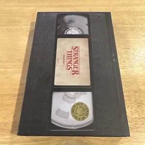 Stranger Things Season 1 DVD Target Exclusive (VHS Case) Poster Included VG - Picture 1 of 8