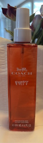 COACH NEW YORK *POPPY* FRAGRANCE MIST SPRAY 250 ML 8.4 FL OZ MADE IN ...