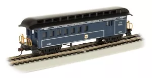 B&O ROYAL BLUE RR OLD TIME COMBINE CAR (#1083) GREAT FOR VINTAGE LAYOUT! HO - Picture 1 of 1
