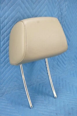 Reposacabezas asiento delantero derecho o derecho BMW 128i E88 2008-2013 bronceado OEM Foto 1 de 4