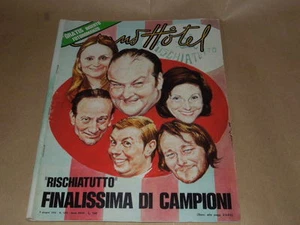 PERSONAGGI RISCHIATUTTO-LELIO LUTAZZI-OMAR SHARIF-FARAH-GINO BRAMIERI-MODA-1353 - Foto 1 di 1