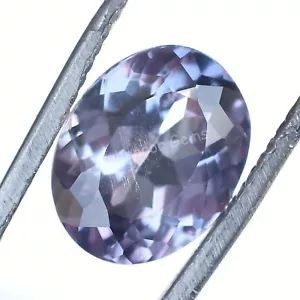 Natural Musgravite 3.50 Ct Gray Purple Oval IF Certified Untreated Gemstone - Picture 1 of 8