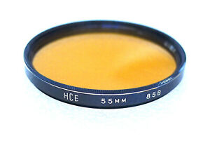 55mm HCE (Tiffen) 85B Filter - Classic - Warming Color Correction - NEW