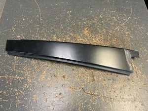 04-10 BMW E60 525i 528i 530i 550i rear left driver door matte black applique  - Picture 1 of 2