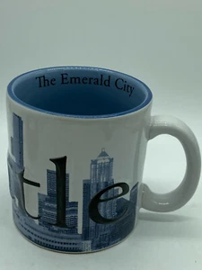 Seattle The Emerald City 3D Skyline groß Oversize Kaffeebecher Tasse - Bild 1 von 7