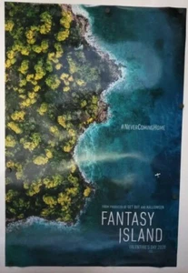 Huge Fantasy Island Original DS bus shelter 4'x6' 48”x70” Movie Poster Horror - Picture 1 of 10