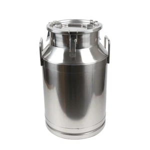 Lata de leche de acero inoxidable 304 40L/1056 galones - jarra de leche de alta resistencia cubo de leche - Imagen 1 de 10