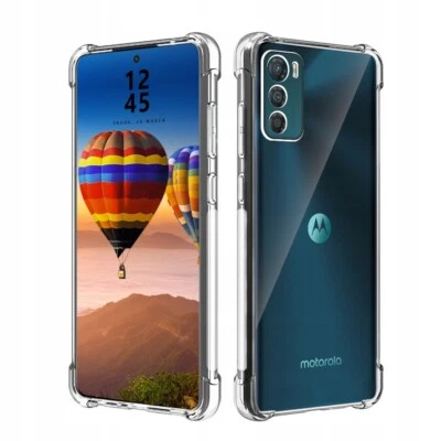 Per Motorola Moto G42 Cover Custodia Trasparente Protezione Alta qualità con Bor