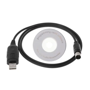 USB Programming Cable For Yaesu Radio 100D FT- 817ND FT-857D FT-100 FT-897D - Zdjęcie 1 z 8