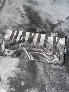 Oakley Jawbone / Racing Jacket Soft Storage Pouch Cloth w Extra Lens Pocket - Picture 1 of 6