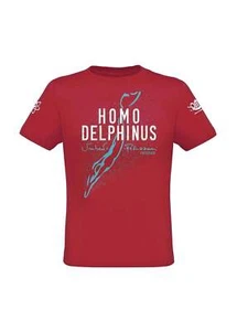 T-shirt Homo Delphinus Man - Deep Red - Imagen 1 de 1