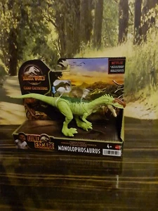 Jurassic World Mattel Figur OVP Camp Cretaceous Monolophosaurus Dino Escape - Bild 1 von 3
