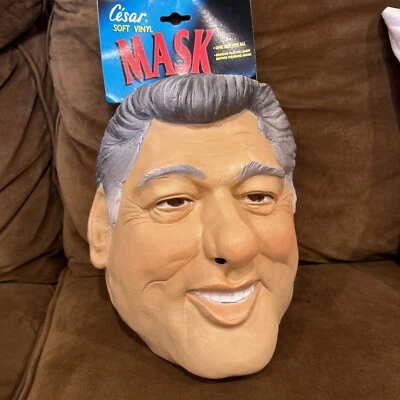 Bill Clinton Vinyl Ex President Full Adult Mask - Image 1 of 4