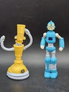 Lotto di 2 figurine Burger King ROBOTS 4,5" 2005 NO CARDS non funzionanti LOOSE - Foto 1 di 7