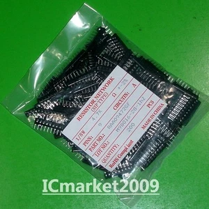 50 PZ A09-472G SIP-9 A472G 4,7K ohm 4,7KR 8 resistenze comuni array di rete - Foto 1 di 1
