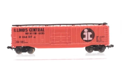 Lima N Scale Illinois Central Box Car #11143 Model Train - Image 1 of 4