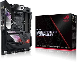 ASUS ROG X570 Crosshair VIII Formula AM4 Zen 3 Ryzen 5000 & 3rd Gen Ryzen ATX - Photo 1/9