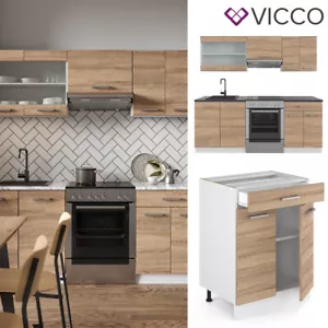 CUISINE 200 CM, CUISINE INTÉGRÉE, BLOC CUISINE VICCO R-LINE - Bild 1 von 7