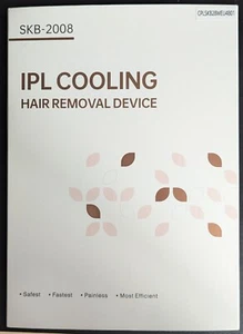 IPL Haarentfernung Cooling Hair Removal Device SKB-2008, sehr gut, in OVP - Bild 1 von 14