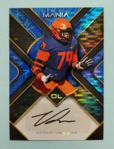2022 Wild Card Vederian Lowe Auto Mania Blue #AM-TH48 Card 5/5 - Picture 1 of 2