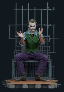 SIDESHOW Dark Knight The Joker Heath Ledger Premium Format Figure - Picture 1 of 4