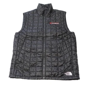 North Face Thermoball Trek Vest Mens Size M "CSL Global Engineering" Black - Picture 1 of 10