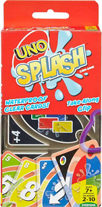 UNO Splash Card Game, Assorted (DHW42) 0.75 X 3.5 X 7 Inches
