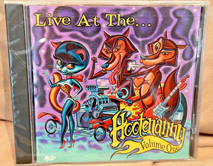 BRAND NEW: Live at the Hootenanny (CD, Time Bomb, 2000) Dave Alvin, Lee Rocker++