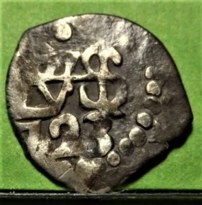 FELIPE V, 1/2 Real, 1723, LIMA, COLONIAL SPANISH, Silver - Picture 1 of 2