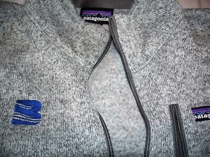 Patagonia Men's Size XL Gray Sleeveless Zippered Vest Made in Sri Lanka - Picture 1 of 2
