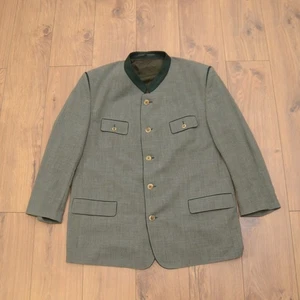 Vintage STEINBOCK Trachten Loden Hunting Blazer Jacket Traditional sz 60 US 50 - Picture 1 of 10