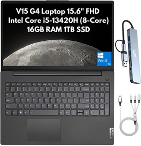 Nuevo Lenovo V15 Gen 4 15.6" FHD 8-Core i5-13420H 16GB 1TB SSD Cámara Web Acoplamiento W11P - Imagen 1 de 11