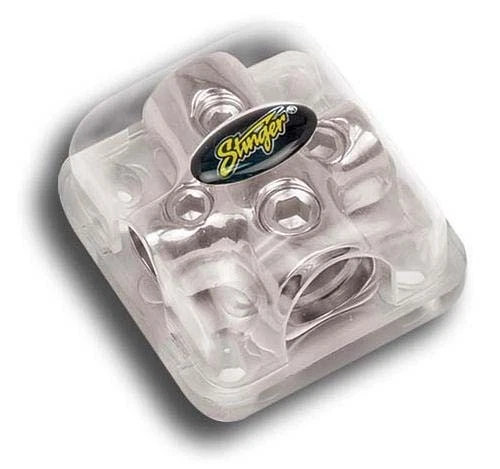 Stinger SPD515 Distribution Block (1) 1/0 Ga Inputs (3) 4 Ga Outputs 4-Way Block - Image 1 of 1