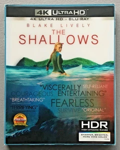 The Shallows (2016) - Blake Lively - 4K Ultra HD + Blu-ray - With Slipcase - Bild 1 von 7