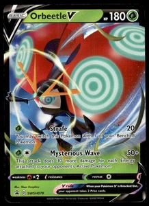 Pokemon TCG SWSH: Sword & Shield Promo Cards #SWSH078 Orbeetle V NM - Picture 1 of 2