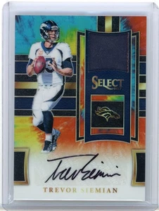 2017 Panini Select Trevor Siemian #MP-SI Tie Dye RPA /10 - Picture 1 of 3