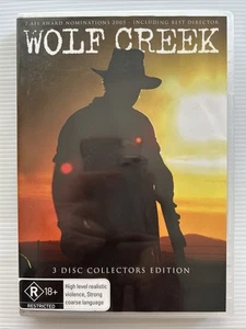 3 Disc DVD - WOLF CREEK Collectors Edition (2005) R4 - John Jarratt - Picture 1 of 2