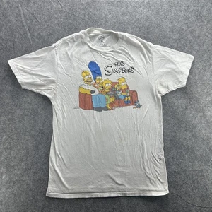 The Simpsons Shirt Mens Medium Cartoon Family Couch Graphic Animated TV Tee - Picture 1 of 16