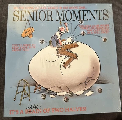 Senior Moments Family Board Game 12+ It's a game of two halves Brand New Sealed - Image 1 of 2